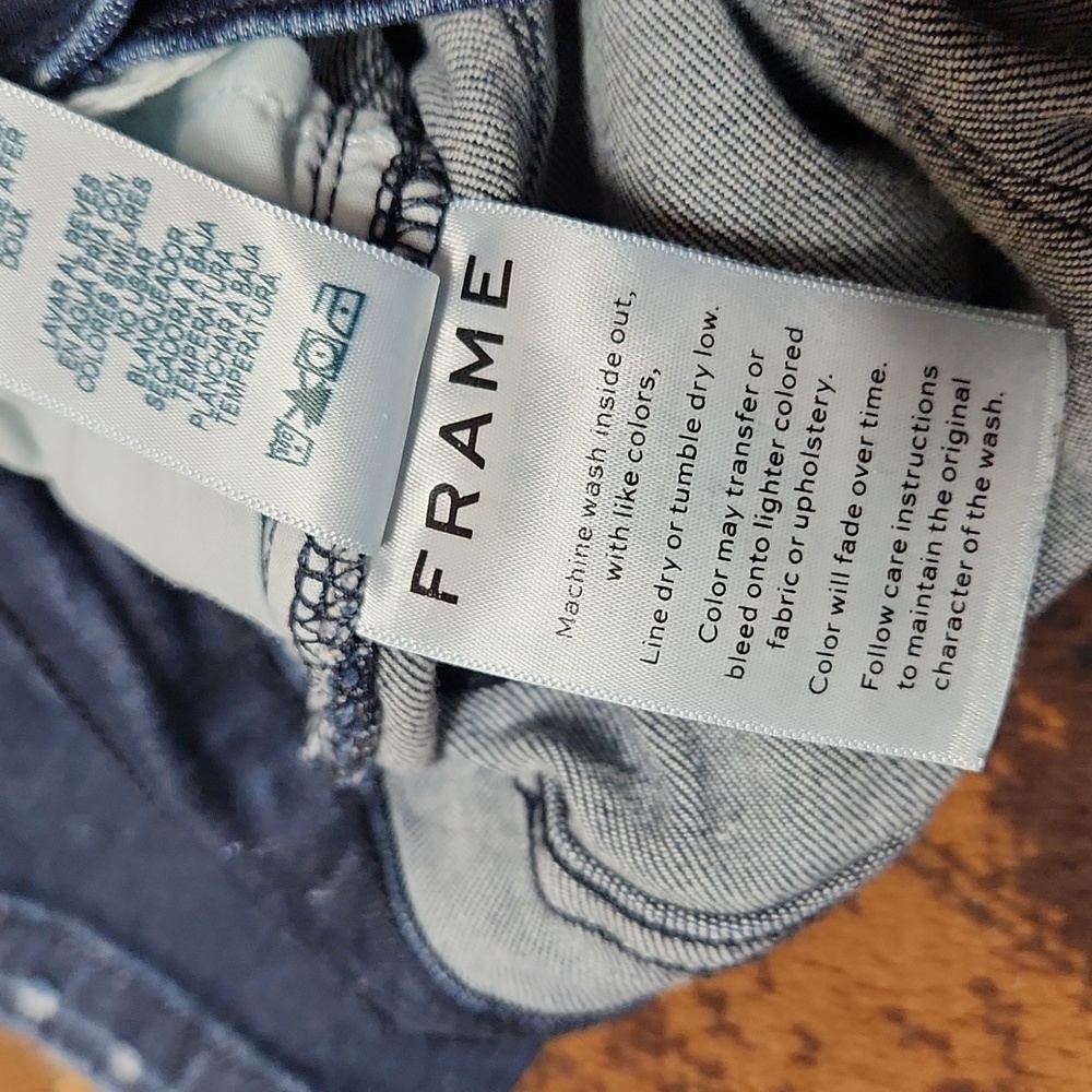 Frame Denim Dark Blue Skinny Jeans - Picture 10 of 10